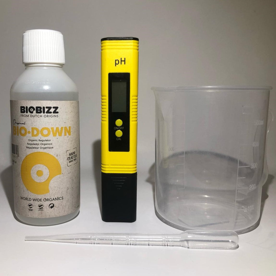 Bewässerungs-Komplettset mit pH-Messgerät und Anleitung
